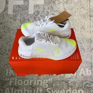 Nike Metcon 9 Training Shoes Mens 7 Womens 8.5 White Volt DZ2617-104 NWOB